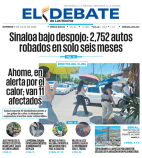 Cover of El Debate de Los Mochis