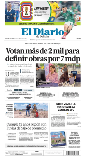 Cover of El Diario de Delicias