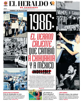 Cover of El Heraldo de Chihuahua