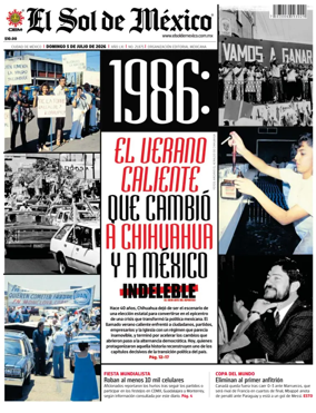 Cover of El Sol de Mexico
