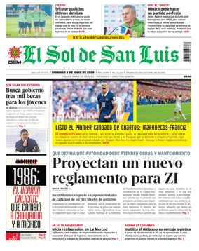 Cover of El Sol de San Luis Potosi