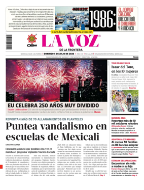 Cover of La Voz de la Frontera