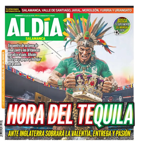 Cover of Periodico Al Dia (Salamanca)
