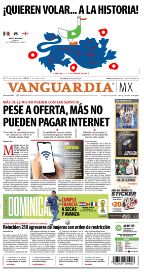 Cover of Vanguardia