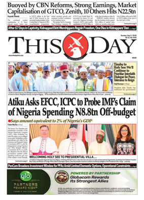 Cover of THISDAY