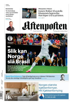 Cover of Aftenposten