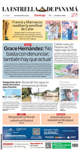 Cover of La Estrella de Panama