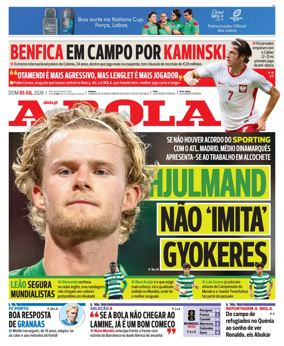 Cover of A BOLA (Portuguese)