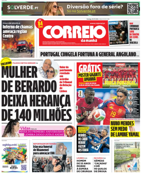Cover of Correio da Manha Weekend