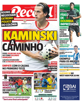 Cover of Record (Portugal)