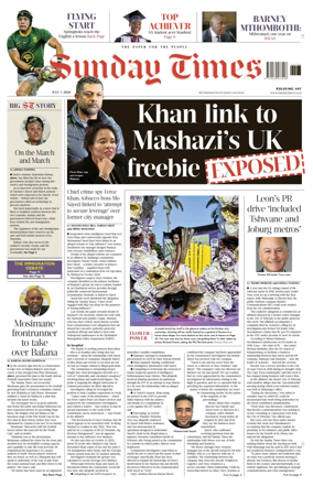 Cover of Sunday Times