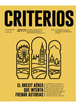 Cover of Criterios | La Nueva Espana