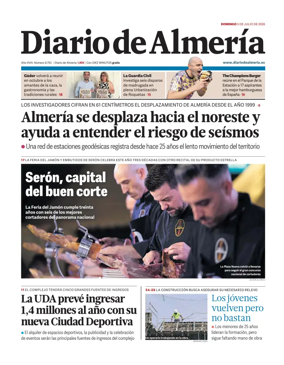 Cover of Diario de Almeria