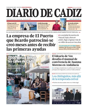 Cover of Diario de Cadiz