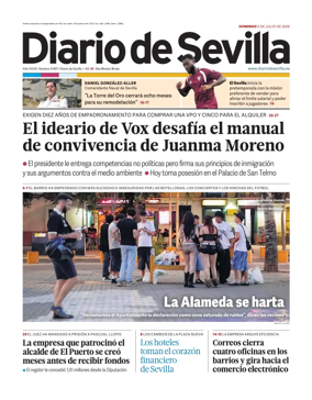 Cover of Diario de Sevilla