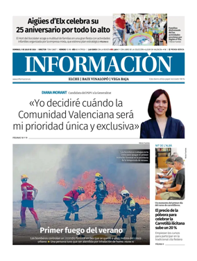 Cover of Diario Informacion (Elche y Vega Baja)