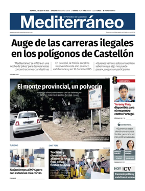 Cover of El Periodico Mediterraneo