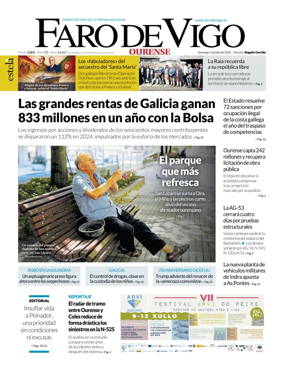 Cover of Faro de Vigo (Ourense)