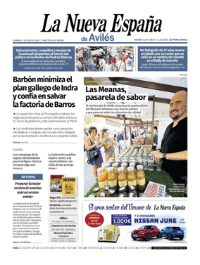 Cover of La Nueva Espana (Aviles)