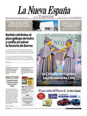 Cover of La Nueva Espana (Cuencas)