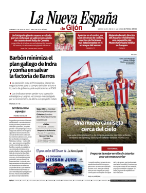 Cover of La Nueva Espana (Gijon)