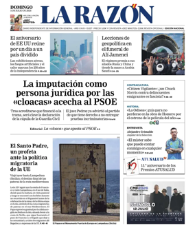 Cover of La Razon (1st Edition)