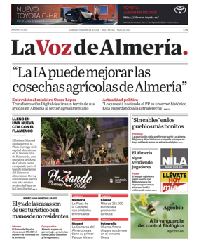 Cover of La Voz de Almeria