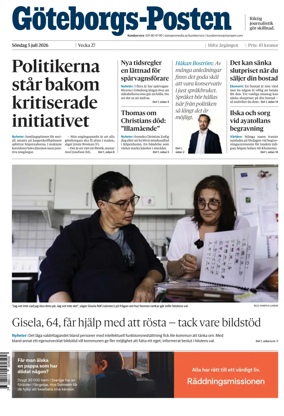 Cover of Goteborgs-Posten