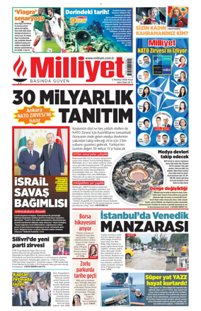 Cover of Milliyet
