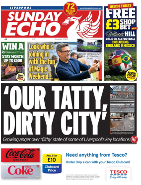 Cover of Liverpool Echo