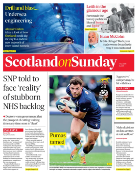 Cover of Scotland on Sunday
