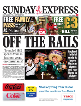 Cover of Sunday Express