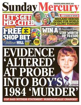 Cover of Sunday Mercury