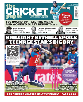 Cover of The Cricket Paper