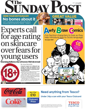 Cover of The Sunday Post (Inverness)