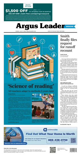 Cover of Argus Leader