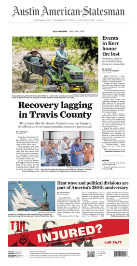 Cover of Austin American-Statesman