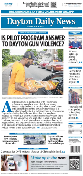 Cover of Dayton Daily News