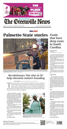 Cover of The Greenville News