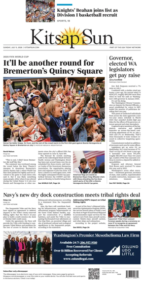 Cover of Kitsap Sun
