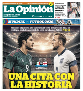 Cover of La Opinion