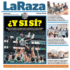 Cover of La Raza Chicago