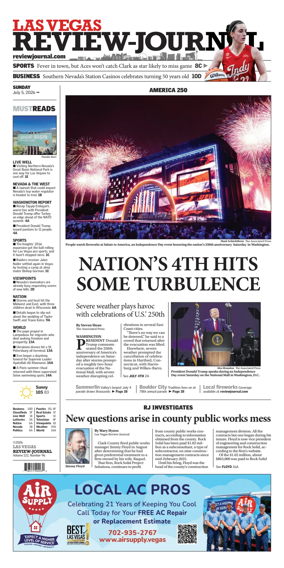 Cover of Las Vegas Review-Journal (Sunday)
