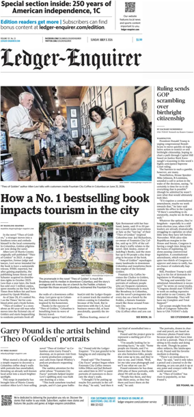 Cover of Ledger-Enquirer (Sunday)