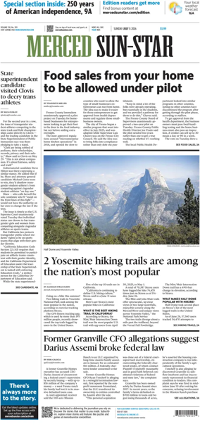 Cover of Merced Sun-Star (Weekend)