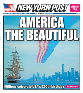 Cover of New York Post