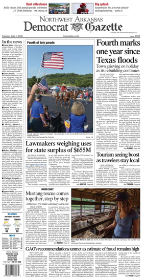 Cover of Northwest Arkansas Democrat-Gazette
