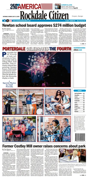 Cover of Rockdale Citiizen