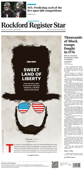 Cover of Rockford Register Star