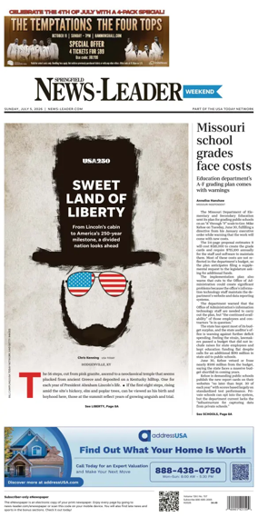 Cover of Springfield News-Leader